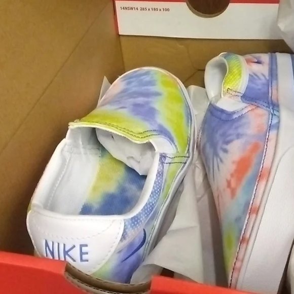 Nike Shoes - NIKE Grand Court Tie Dye Slip-ons Size 10 NEW IN BOX